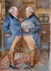 Die Brüder Cheeryble, Illustration für 